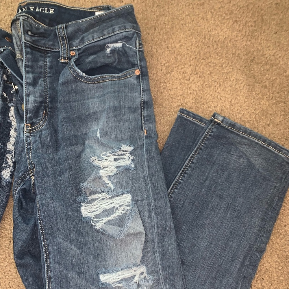 Jean bundle. American eagle and rue 21 American eagle boyfriend jeans.